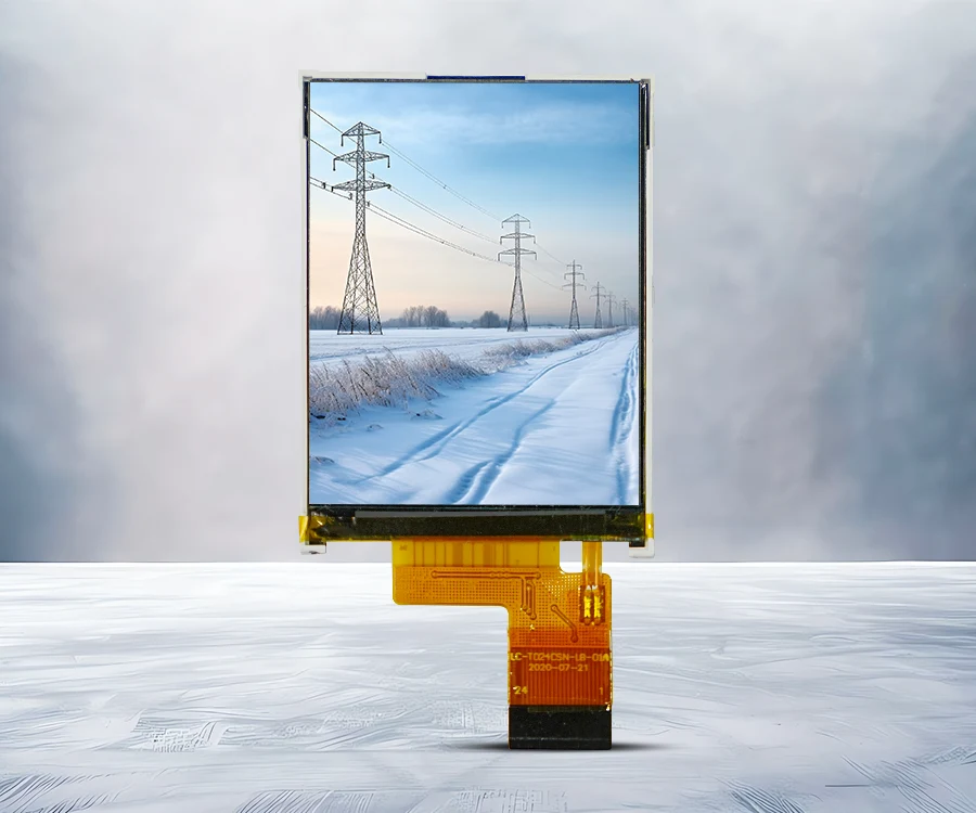 Taispeántas beag TFT LCD