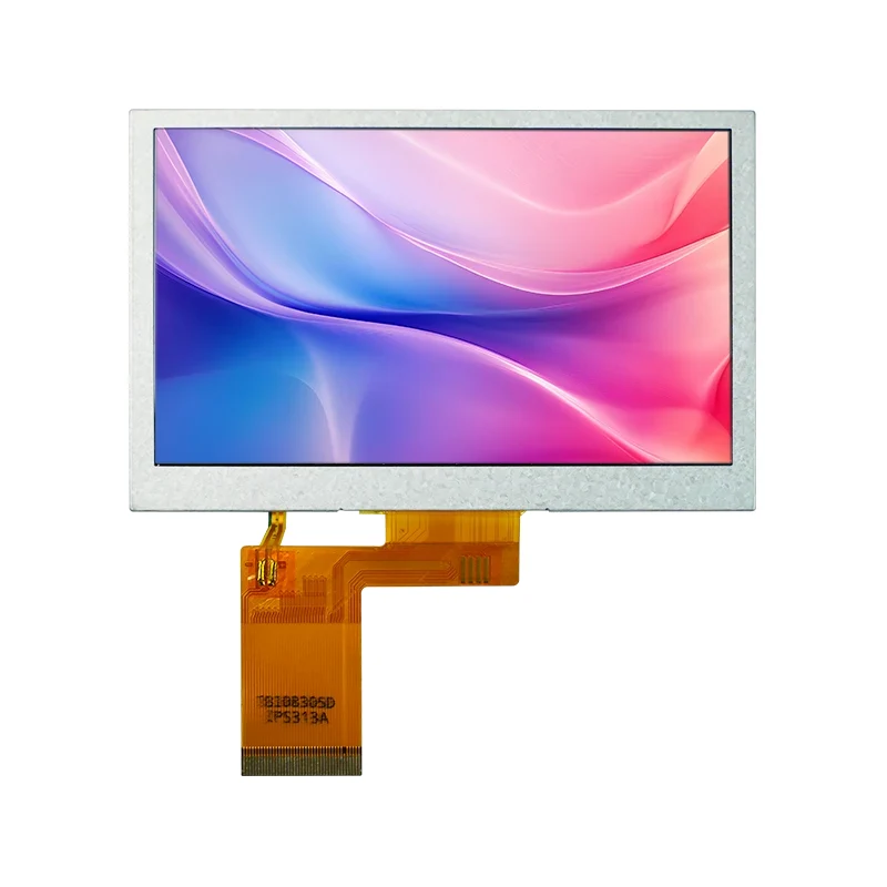 4.3 'Modúl Taispeáin LCD Cearnóg Bán Bán de ghnáth