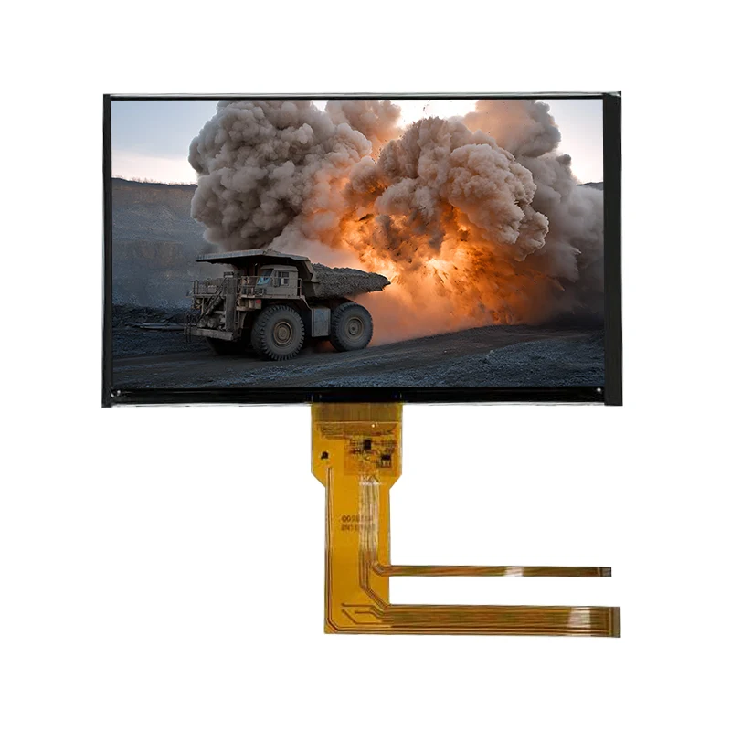 Modúl Scáileáin Tadhaill In-chillín Dubh 7.0 Orlach de ghnáth 350 Nit thinner IPS